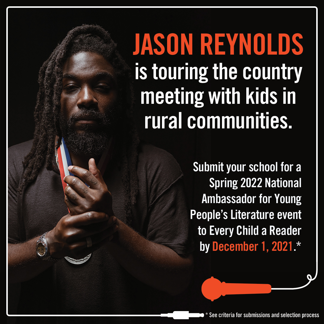 Jason Reynolds To Serve Third Year As National Ambassador For Young Peoples Literature 