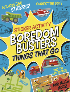 Boredom Busters—Things That Go Sticker Activity