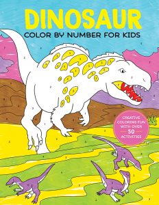 Color by Numbers Dinosaurs