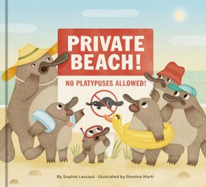 Private Beach—No Platypuses Allowed